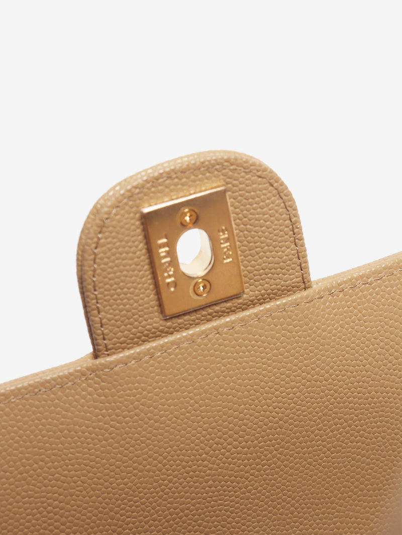 Beige 2026 Preppy Coco Flap bag