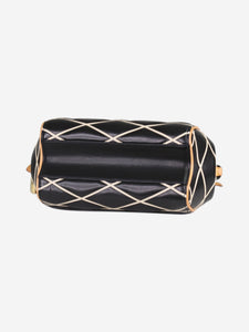 Louis Vuitton Black Doc Malletage leather top handle bag