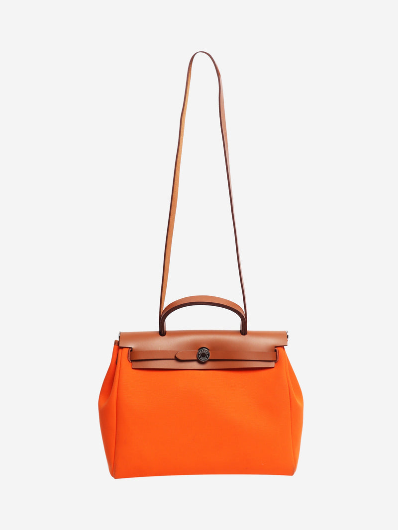 Orange 31 canvas Herbag Shoulder bags Hermes 