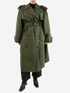 Marcela Khaki trench coat - size 16