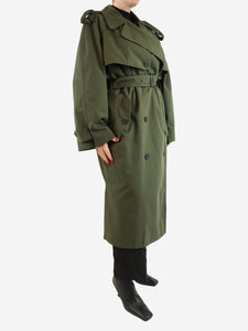 Marcela Khaki trench coat - size 16