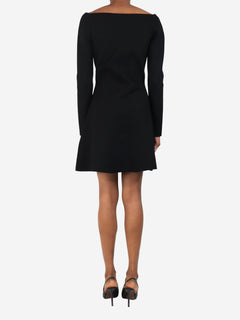 Black tie up front mini dress - size S Dresses 3.1 Phillip Lim 