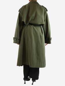 Marcela Khaki trench coat - size 16