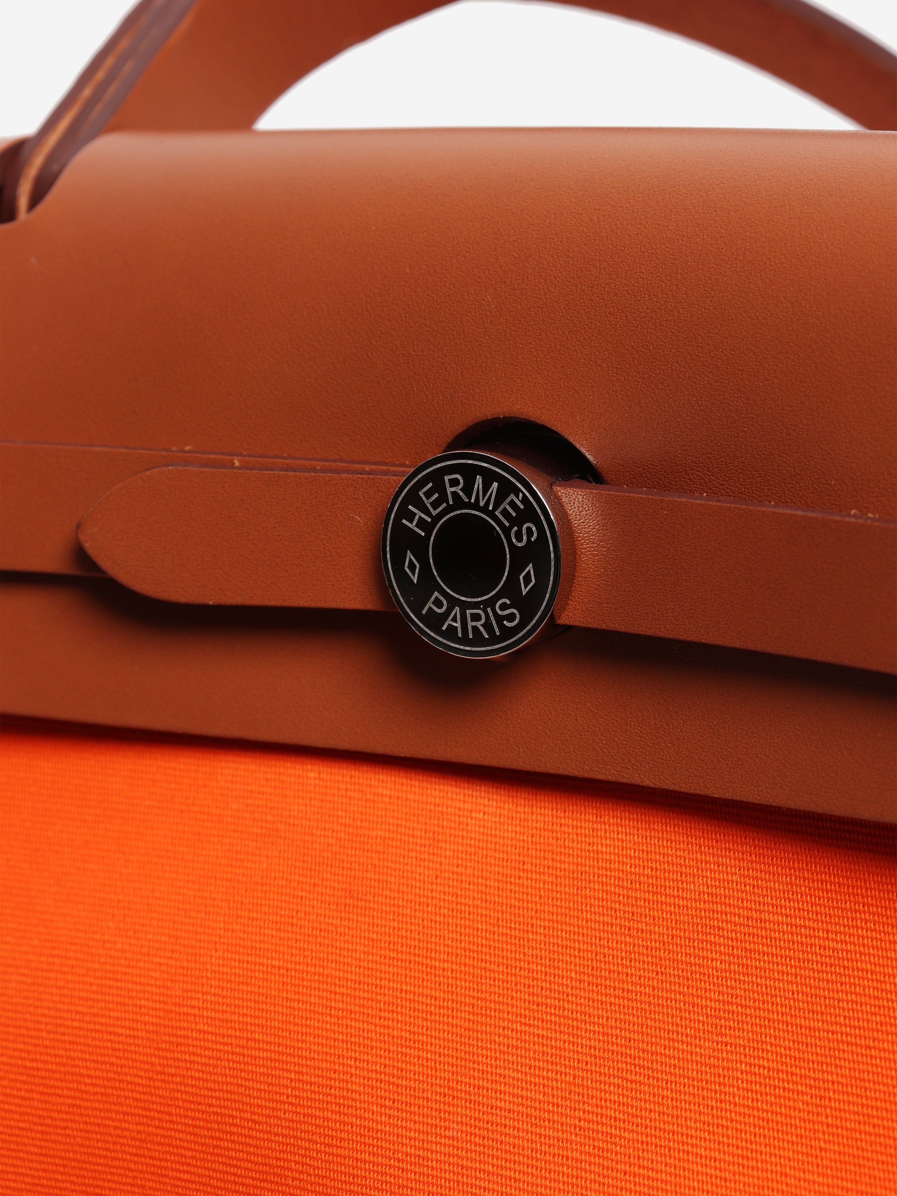 Orange 31 canvas Herbag Shoulder bags Hermes 