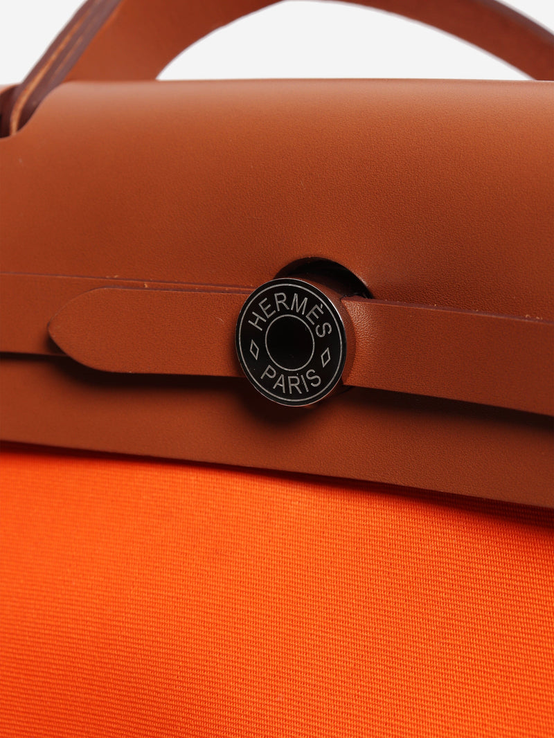 Orange 31 canvas Herbag Shoulder bags Hermes 