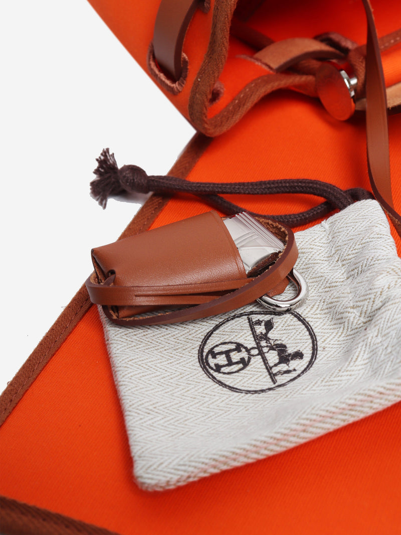Orange 31 canvas Herbag Shoulder bags Hermes 