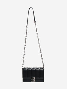 Givenchy Black small 4G padded leather chain bag