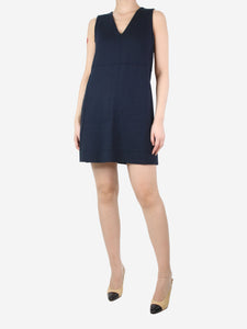 ME+EM Navy blue sleeveless pocket dress - size UK 8