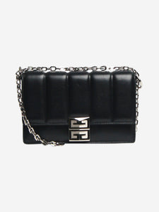 Givenchy Black small 4G padded leather chain bag