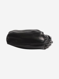 Jean Paul Gaultier Black leather asymmetric bag