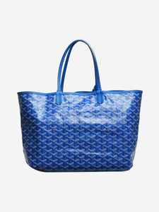 Goyard Blue Saint Louis PM tote bag