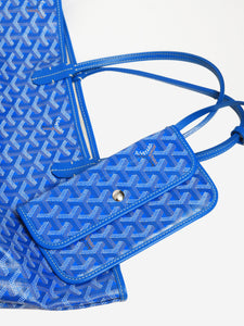 Goyard Blue Saint Louis PM tote bag