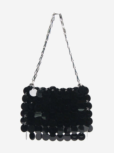 Black Sparkle shoulder bag Shoulder bags Paco Rabanne 