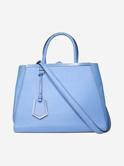 Blue 2Jours top handle bag Top Handle Bags Fendi 