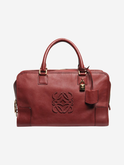 Maroon Amazona handbag Top Handle Bags Loewe 