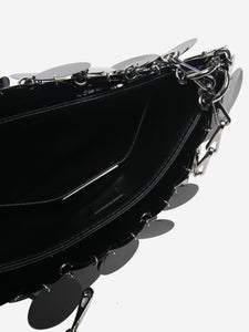 Paco Rabanne Black Sparkle shoulder bag