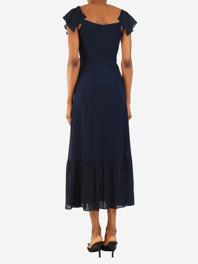 Navy sleeveless midi dress - size XS Dresses Reformation 