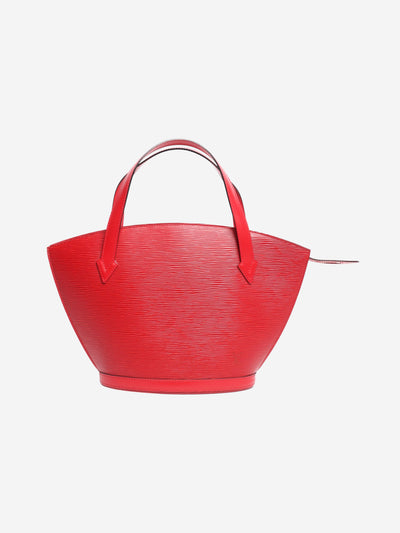 Red epi leather saint jacques shoulder bag Top Handle Bags Louis Vuitton 