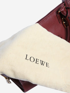 Loewe Maroon Amazona handbag