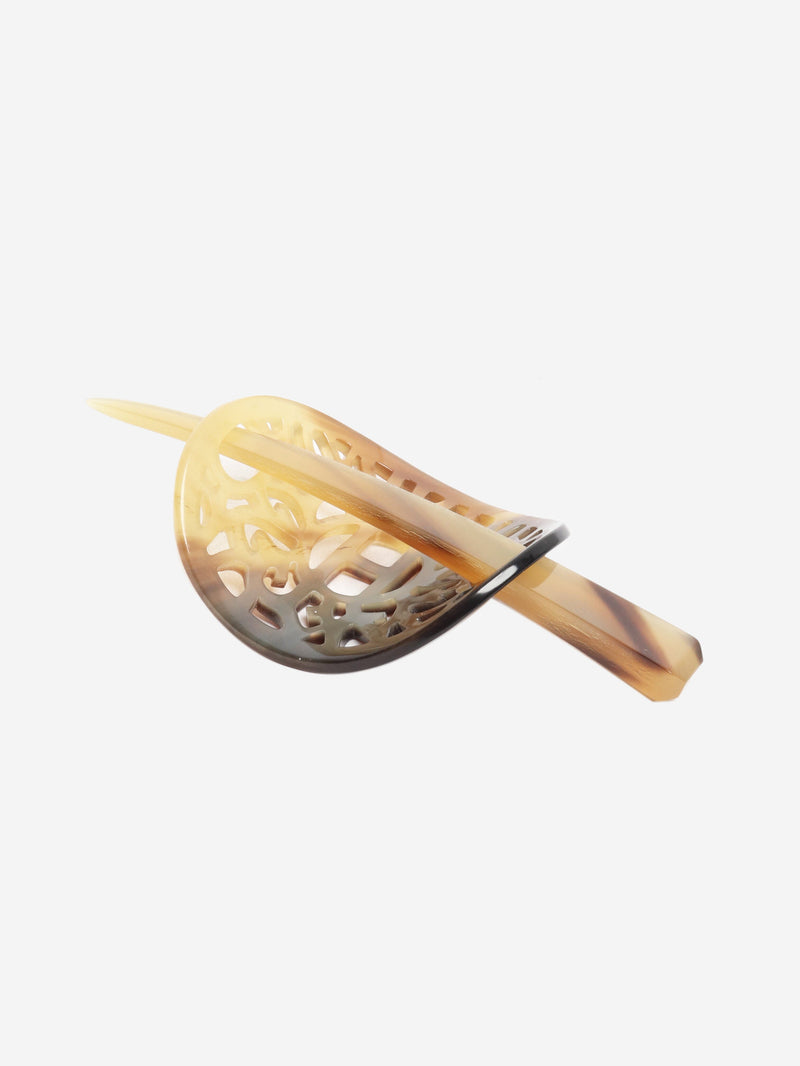 Brown hair pin Hair Clips Hermes 