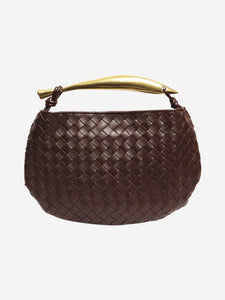 Bottega Veneta Bitter chocolate Sardine intrecciato leather tote