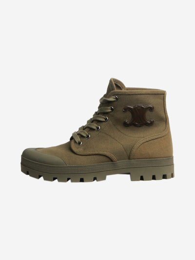 Green Patapans army boots - size EU 37 Boots Celine 