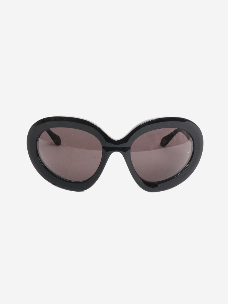 Black oversized butterfly sunglasses Sunglasses Alaia 