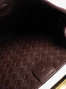 Bottega Veneta Bitter chocolate Sardine intrecciato leather tote