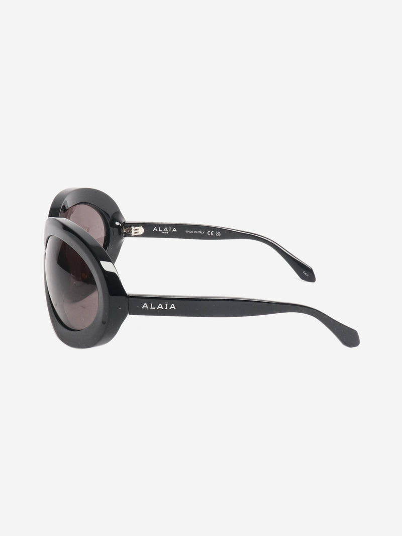 Black oversized butterfly sunglasses Sunglasses Alaia 