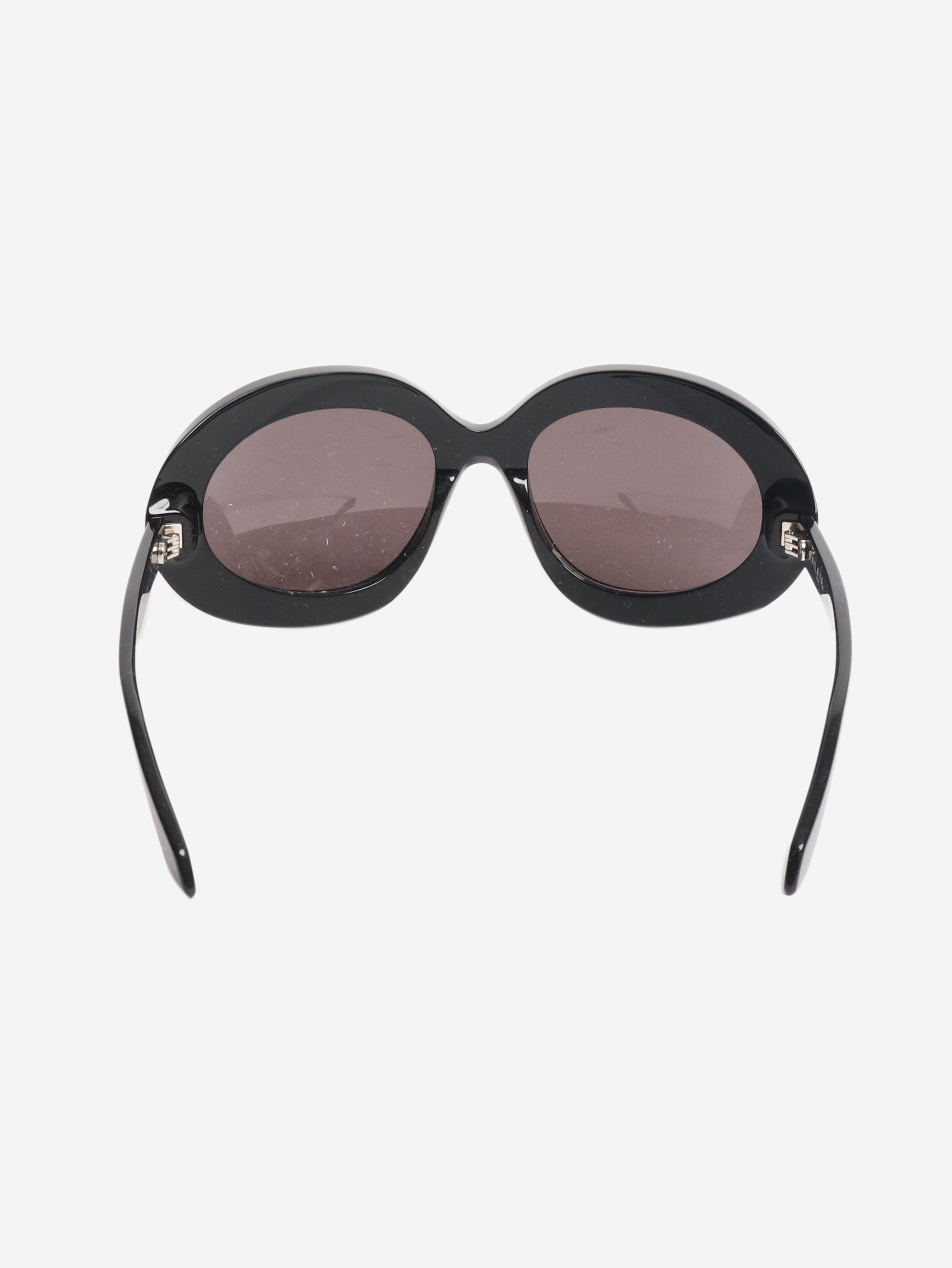 Black oversized butterfly sunglasses Sunglasses Alaia 