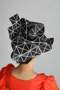 Mirjam Nuver Mirjam Nuver Black geometric hat