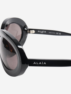 Black oversized butterfly sunglasses Sunglasses Alaia 