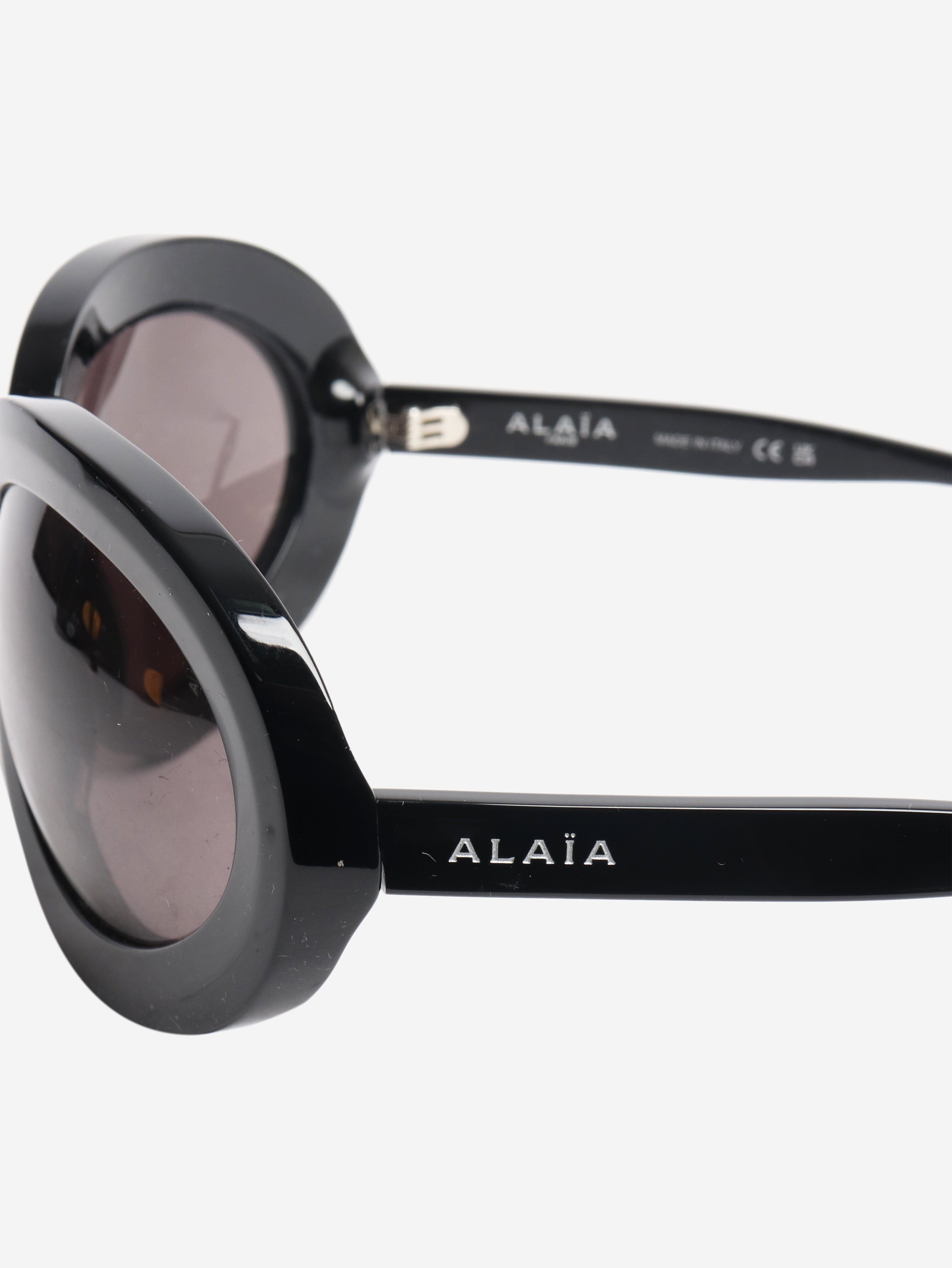 Black oversized butterfly sunglasses Sunglasses Alaia 