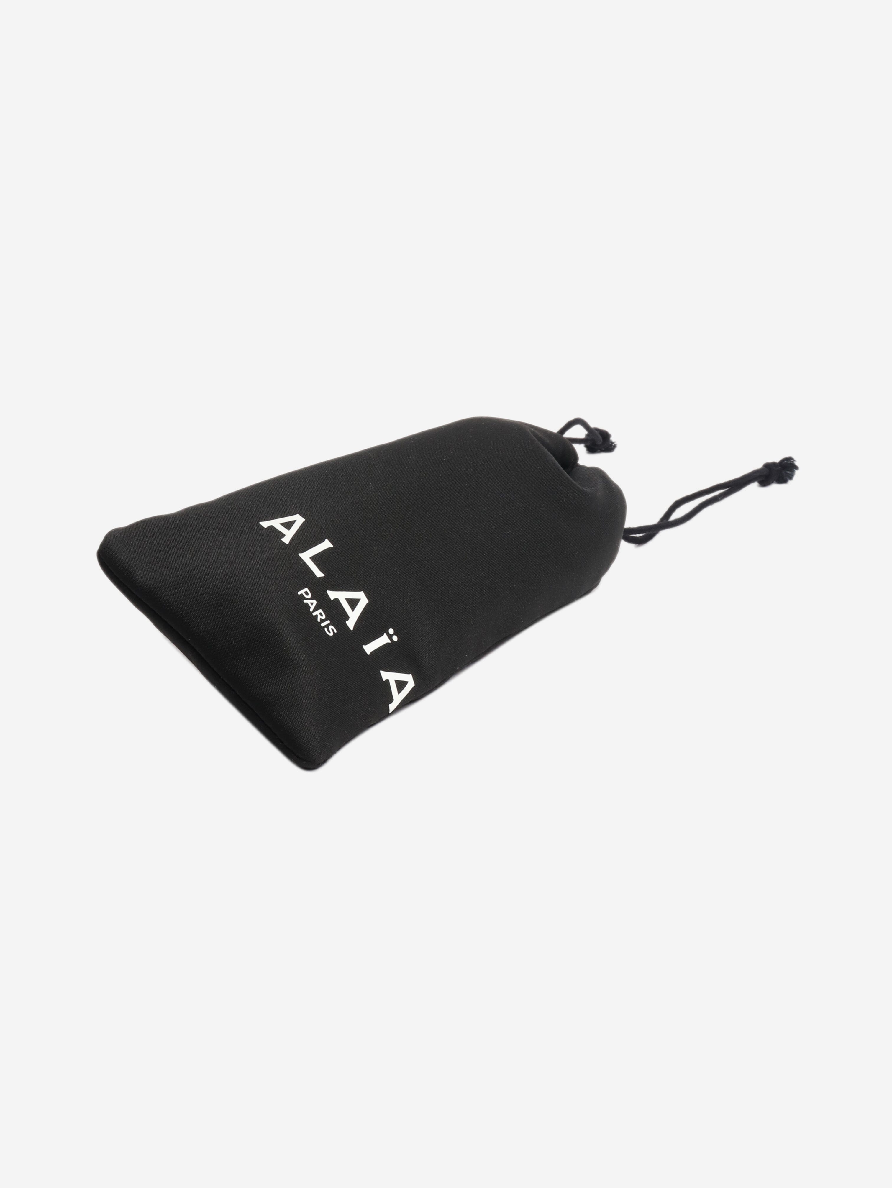 Black oversized butterfly sunglasses Sunglasses Alaia 