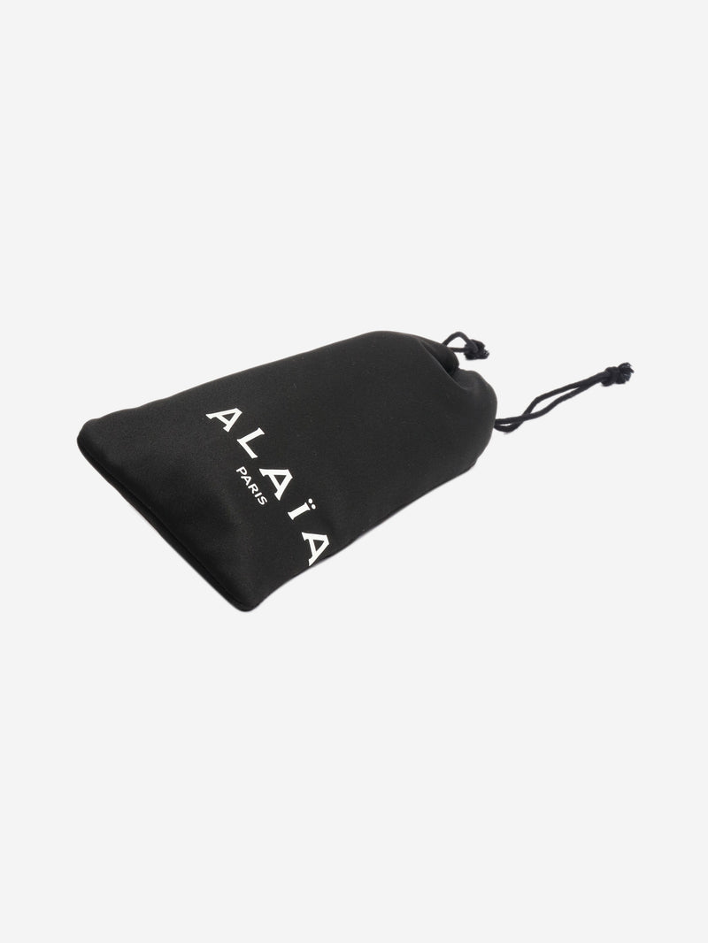 Black oversized butterfly sunglasses Sunglasses Alaia 