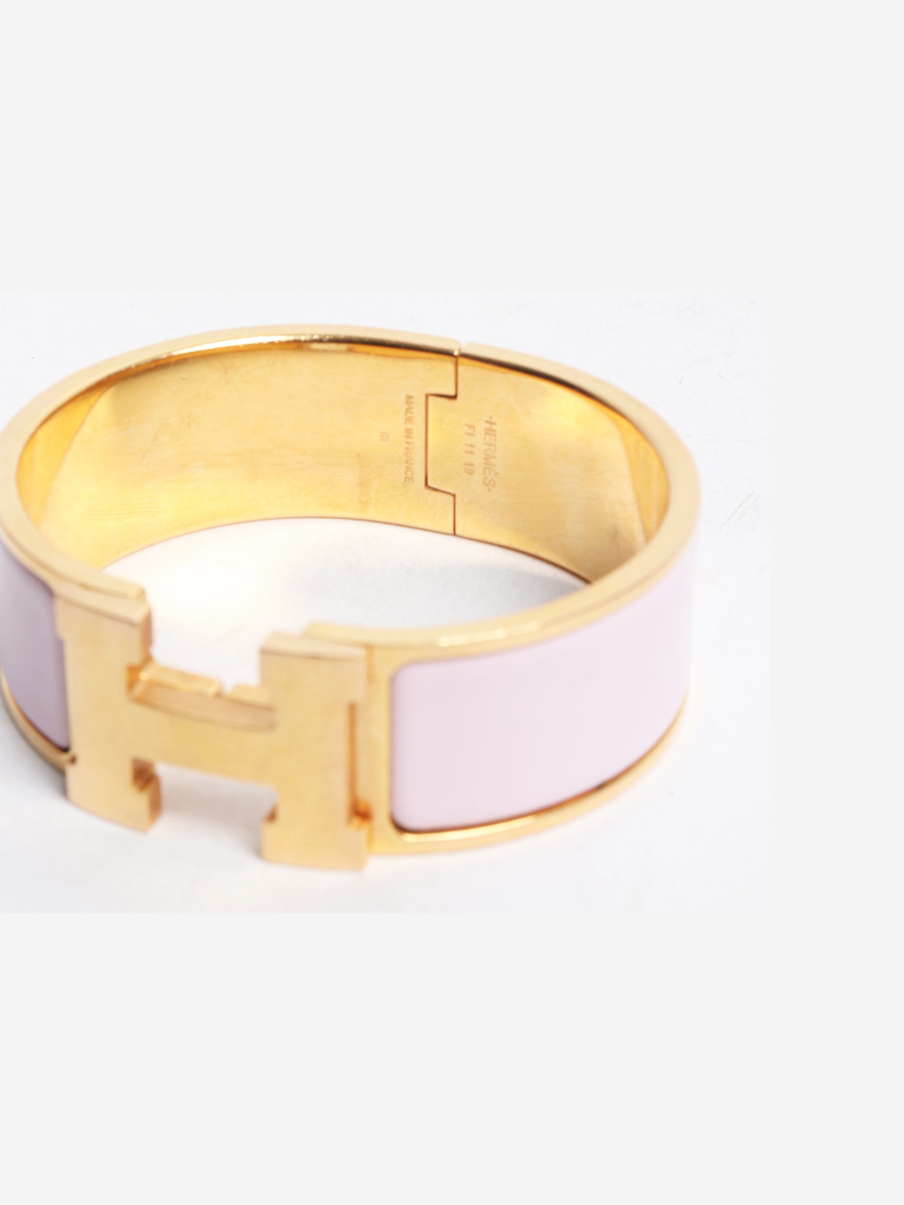 Pink Clic Clac H bracelet Bracelets Hermes 