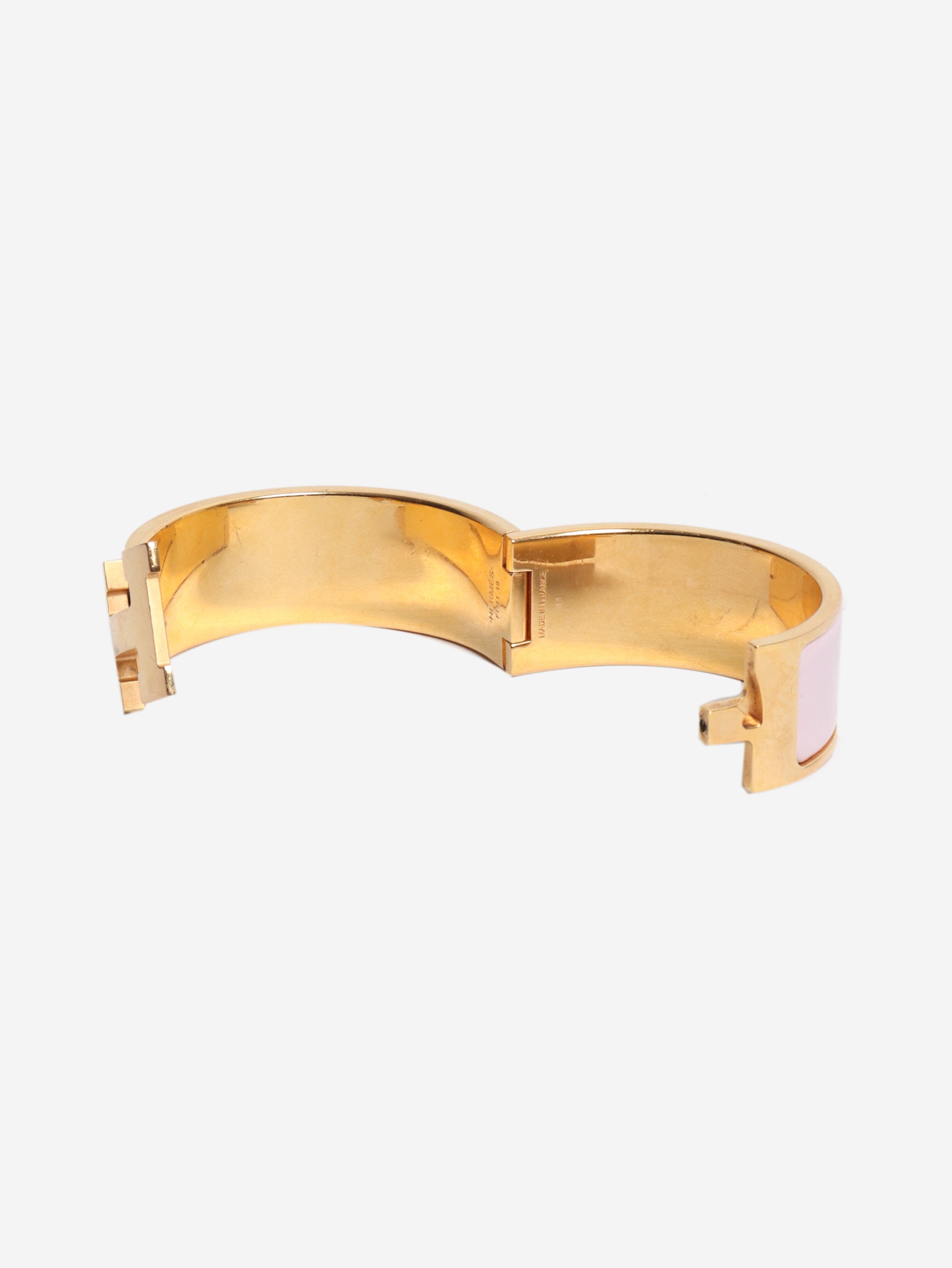 Pink Clic Clac H bracelet Bracelets Hermes 