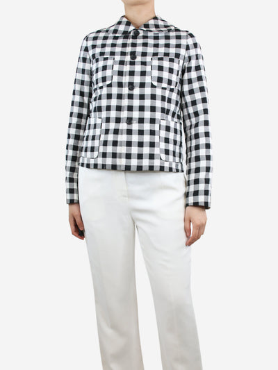 Black and white gingham overshirt - size S Coats & Jackets Comme Des Garçons GIRL 