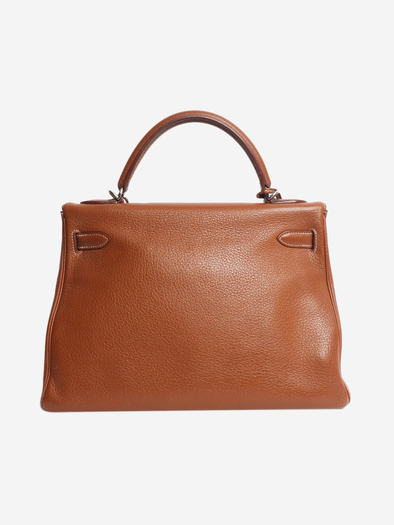 Brown Kelly bag Top Handle Bags Hermes 