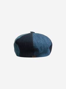 Christian Dior Blue denim baker boy cap