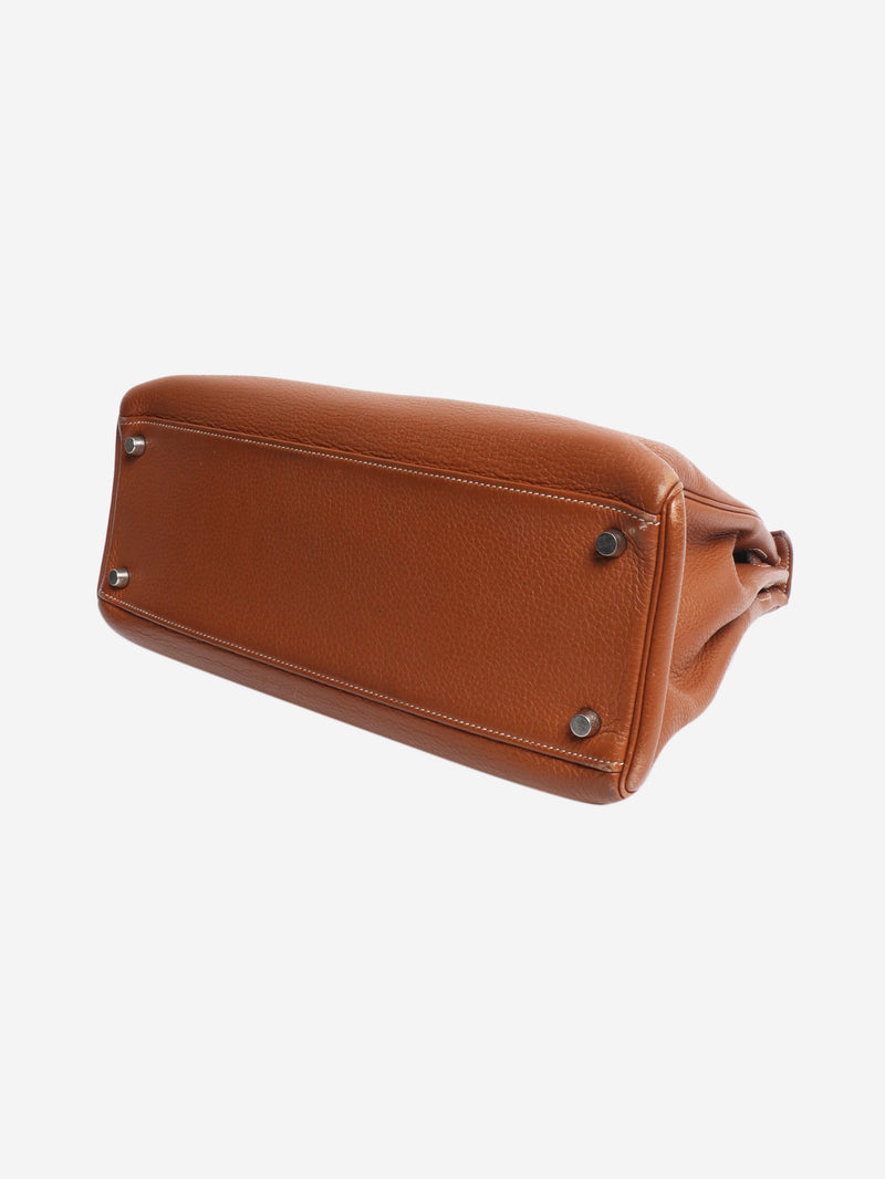 Brown Kelly bag Top Handle Bags Hermes 