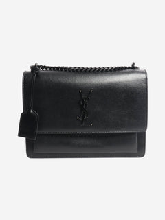 Black medium Sunset bag Cross-body Bags Saint Laurent 
