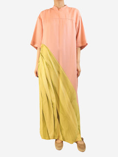 Pink printed maxi dress - size M Dresses Dries Van Noten 