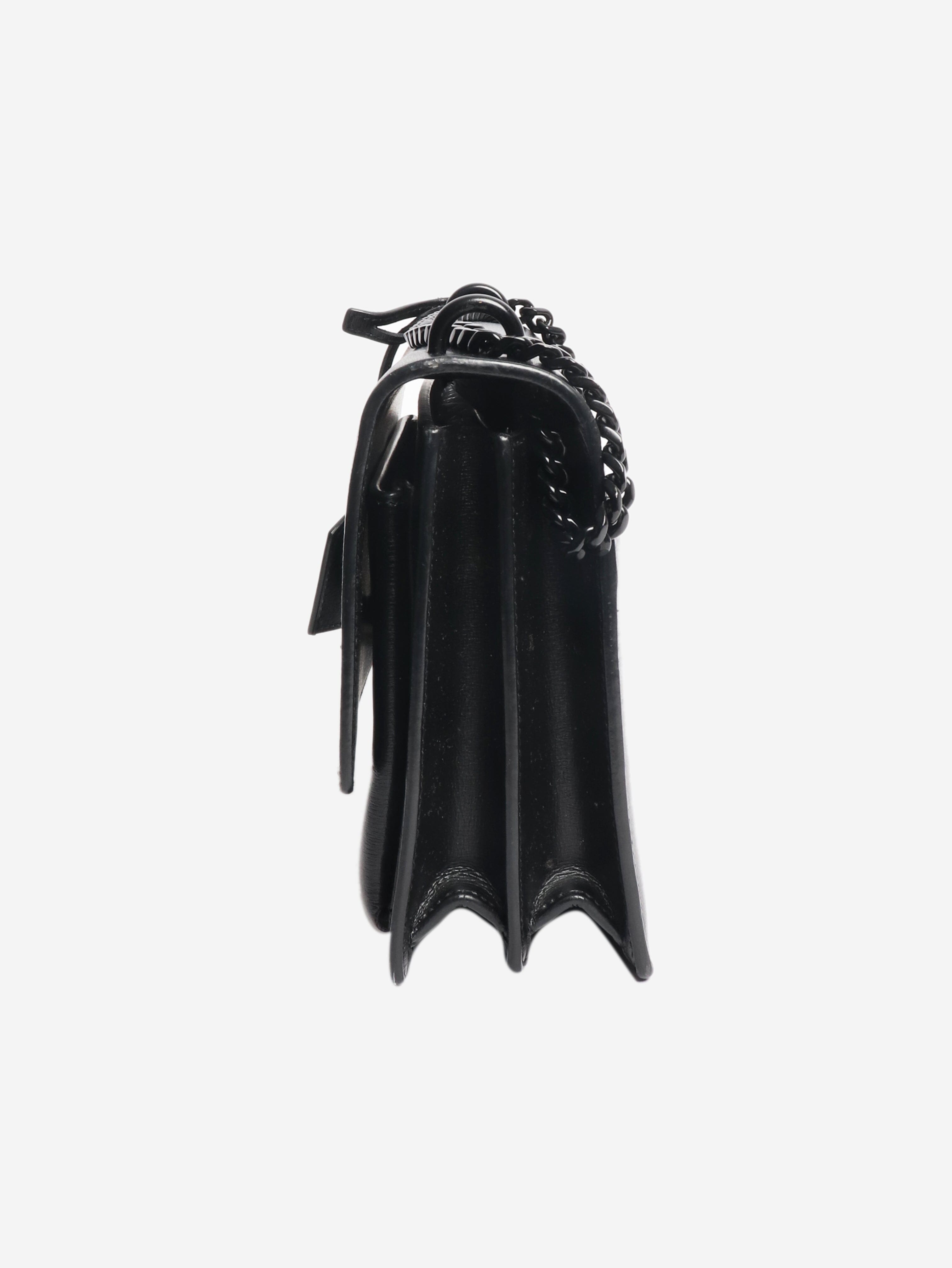 Black medium Sunset bag Cross-body Bags Saint Laurent 