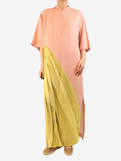 Pink printed maxi dress - size M Dresses Dries Van Noten 