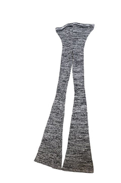 Grey ribbed knit trousers - size S Trousers Baum Und Pferdgarten 