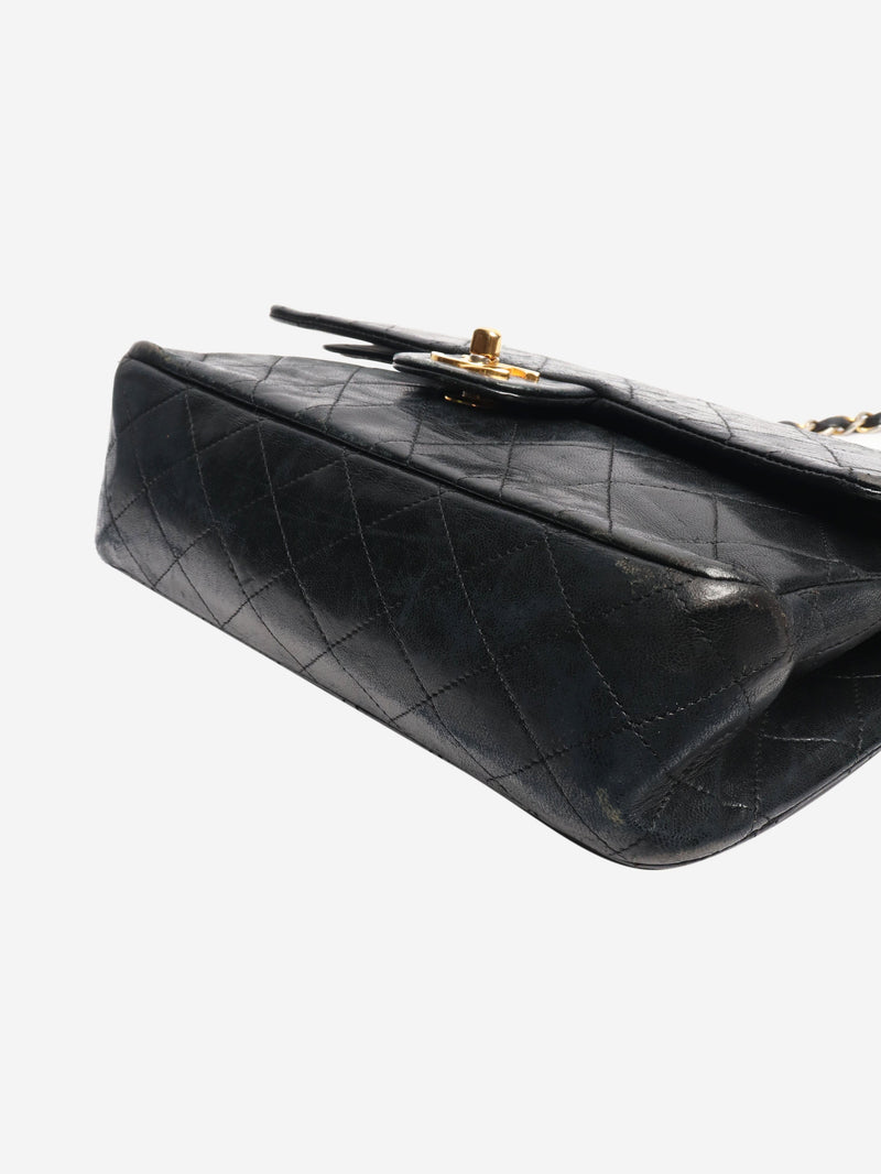 Chanel Black 1984 - 1986 vintage classic flap bag Cross Body Bags Chanel 