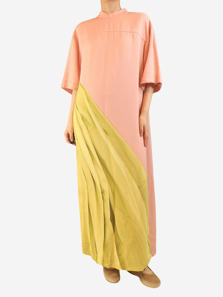 Pink printed maxi dress - size M alternate image