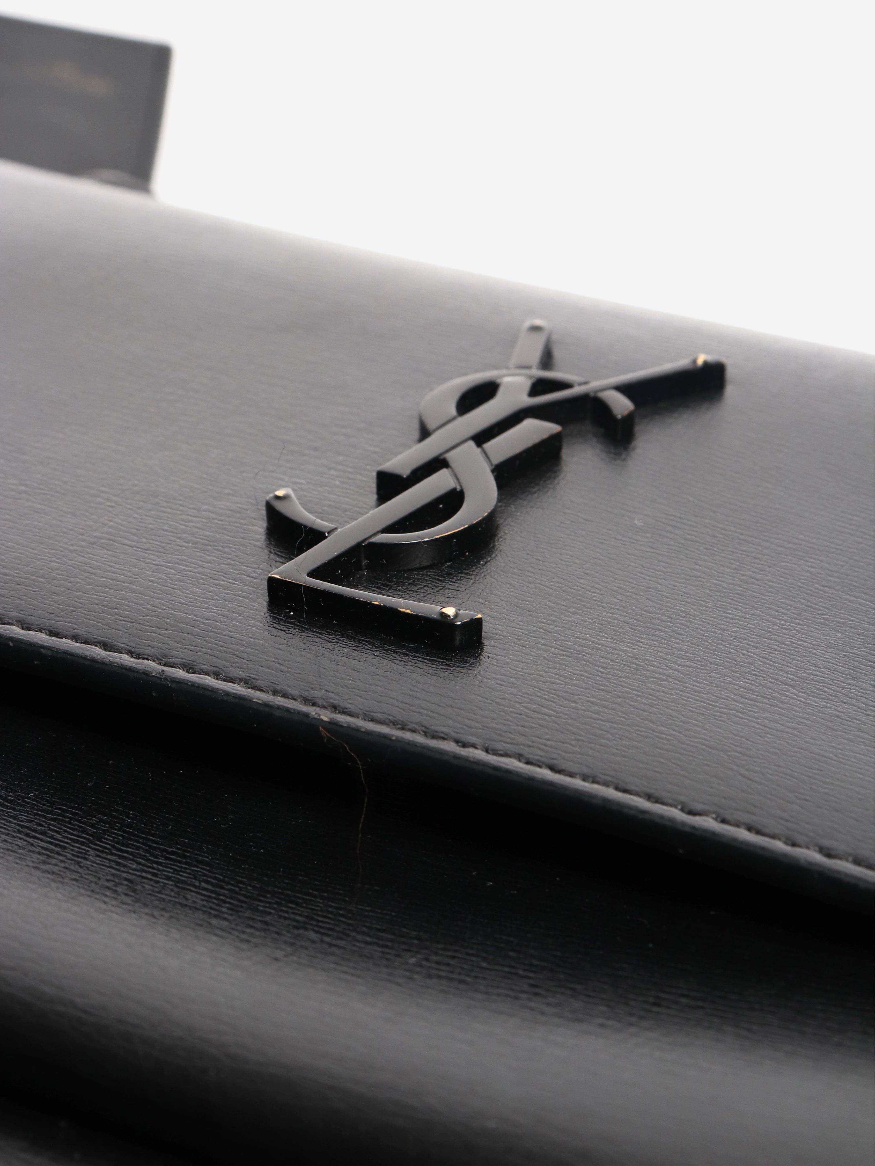 Black medium Sunset bag Cross-body Bags Saint Laurent 