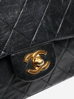Chanel Black 1984 - 1986 vintage classic flap bag Cross Body Bags Chanel 